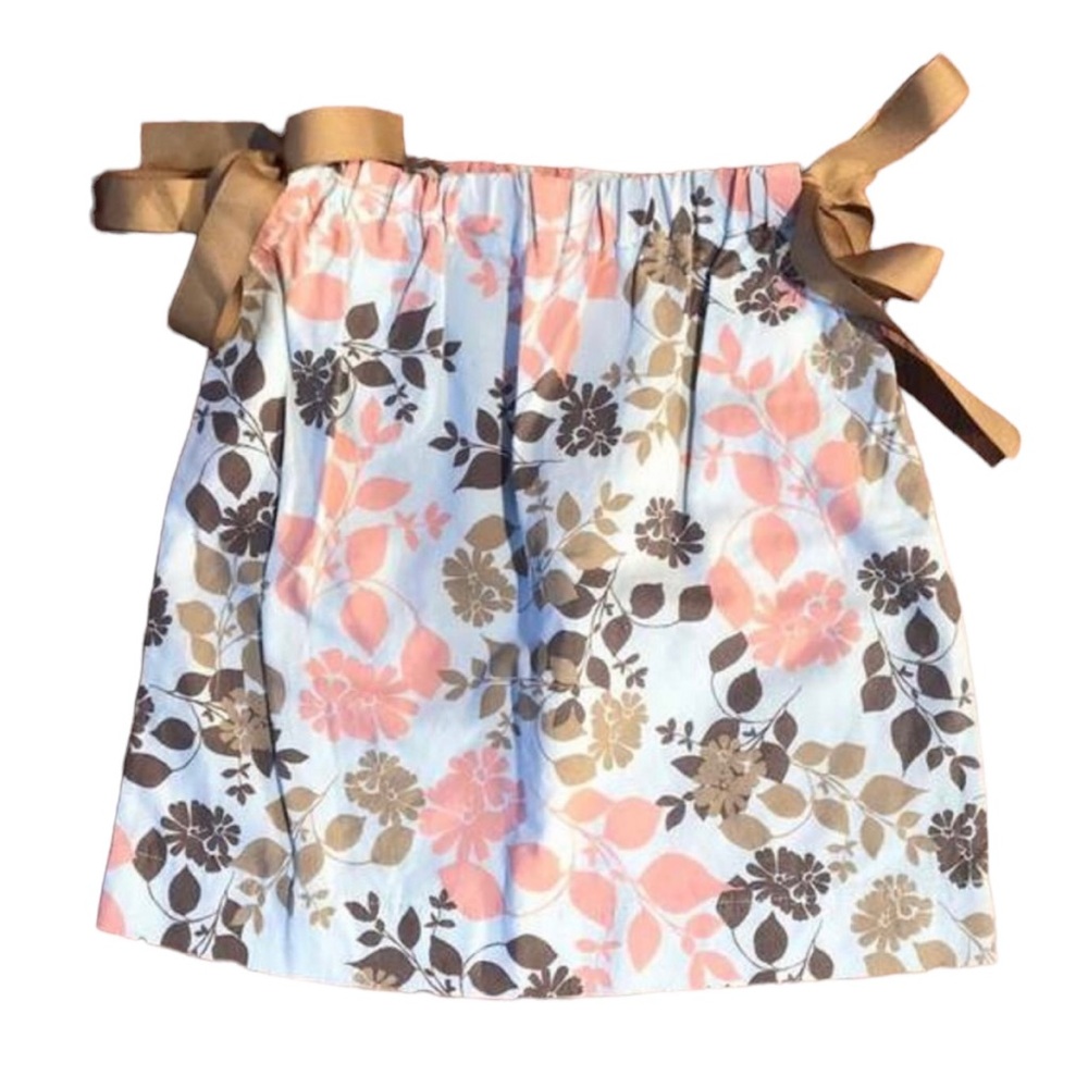 Jazzy Girl Boutique Floral Dress Light Blue & Pink 3 Months